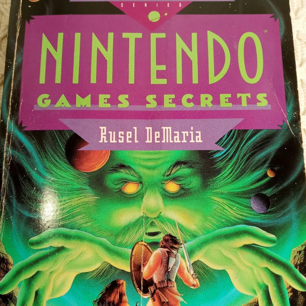 Secrets Of The Game Nintendo GameS Secrets by Russel DeMaria 1990 Paperback Book